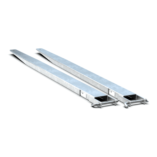 SE Förlängningsgaffel 2,5 ton 2,5m Galvad, för gaffel 100x40