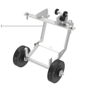 Transporthjulsats till Swepac F82 / F92 och F82B / F92B