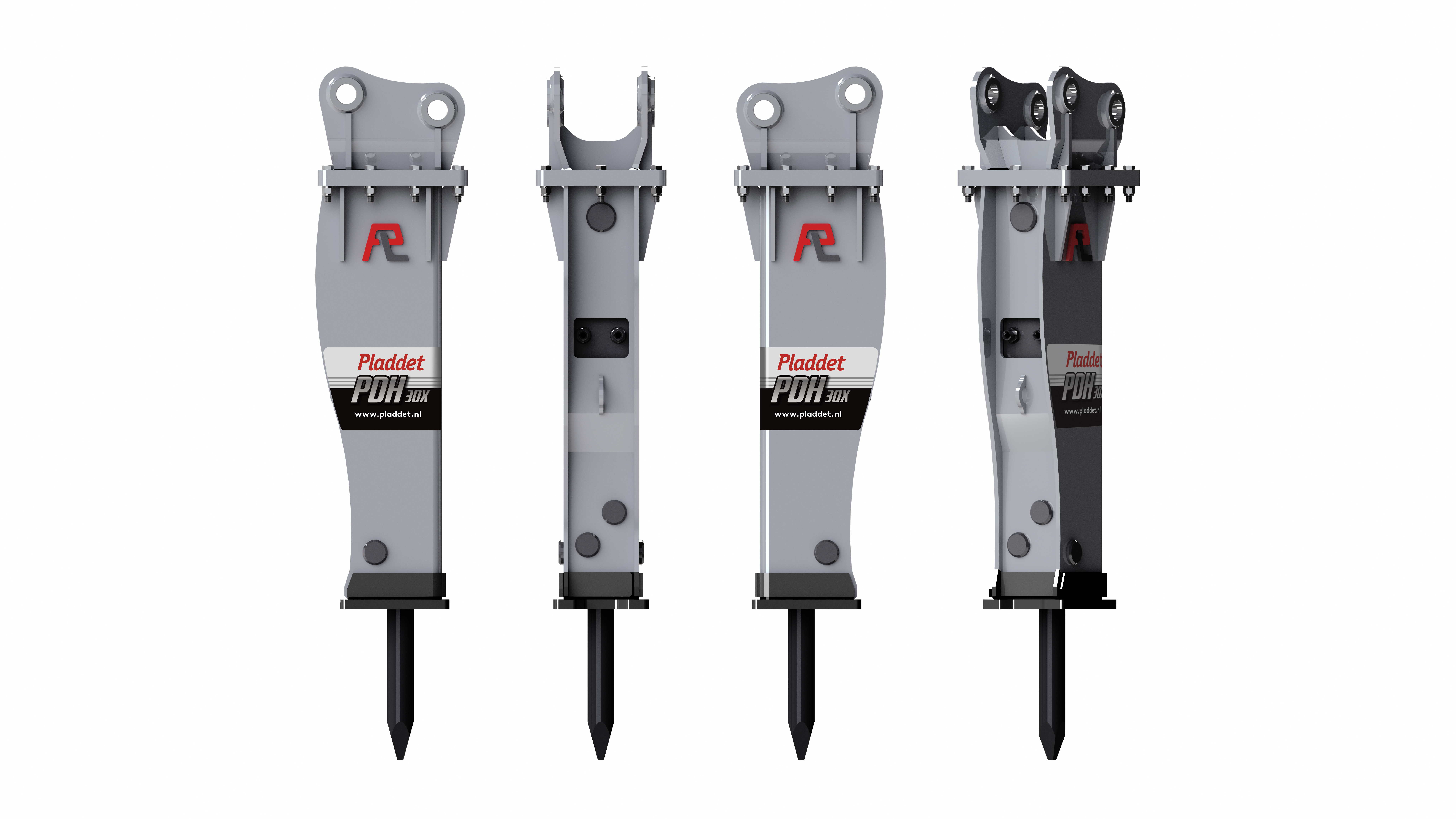 Pladdet Hydraulhammare PDH45X