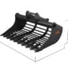 EMA Std Gallerskopa 350L med tand - 1300mm - S45 - Image 328