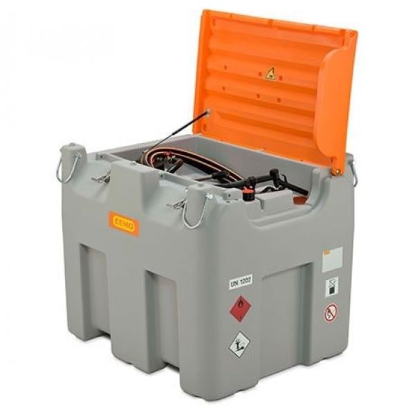 Cemo Transporttank Diesel Plast 980 Lit med 230 V pump. 72 Lit/min.