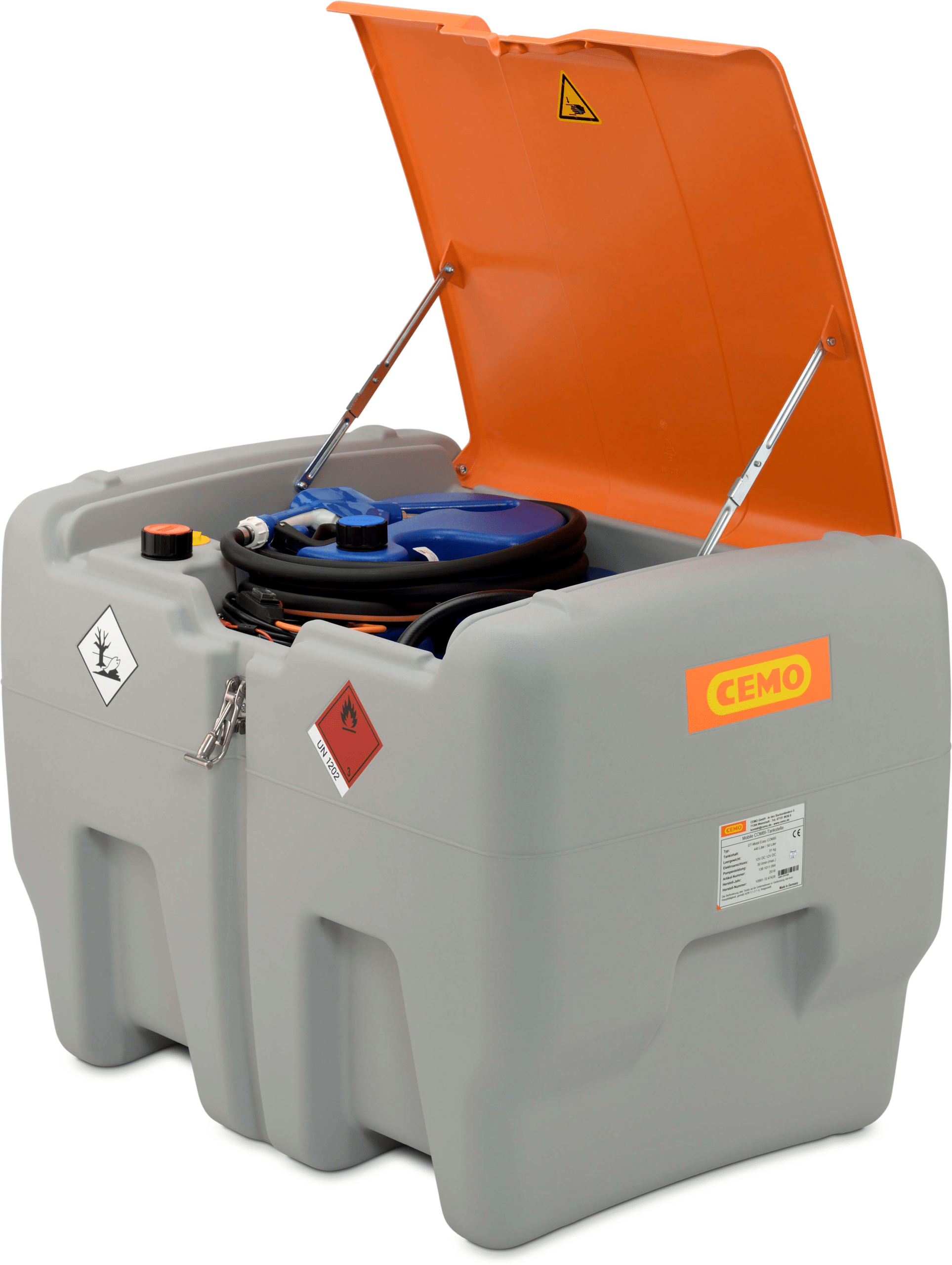 Cemo Transporttank Diesel / Adblue Plast 440 / 50 Lit 12V 30 LIT/Min