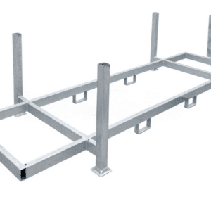 Galvaniserad staplingsbar häck för plastmattor/körmattor/markskydd 1,2x2,4 m