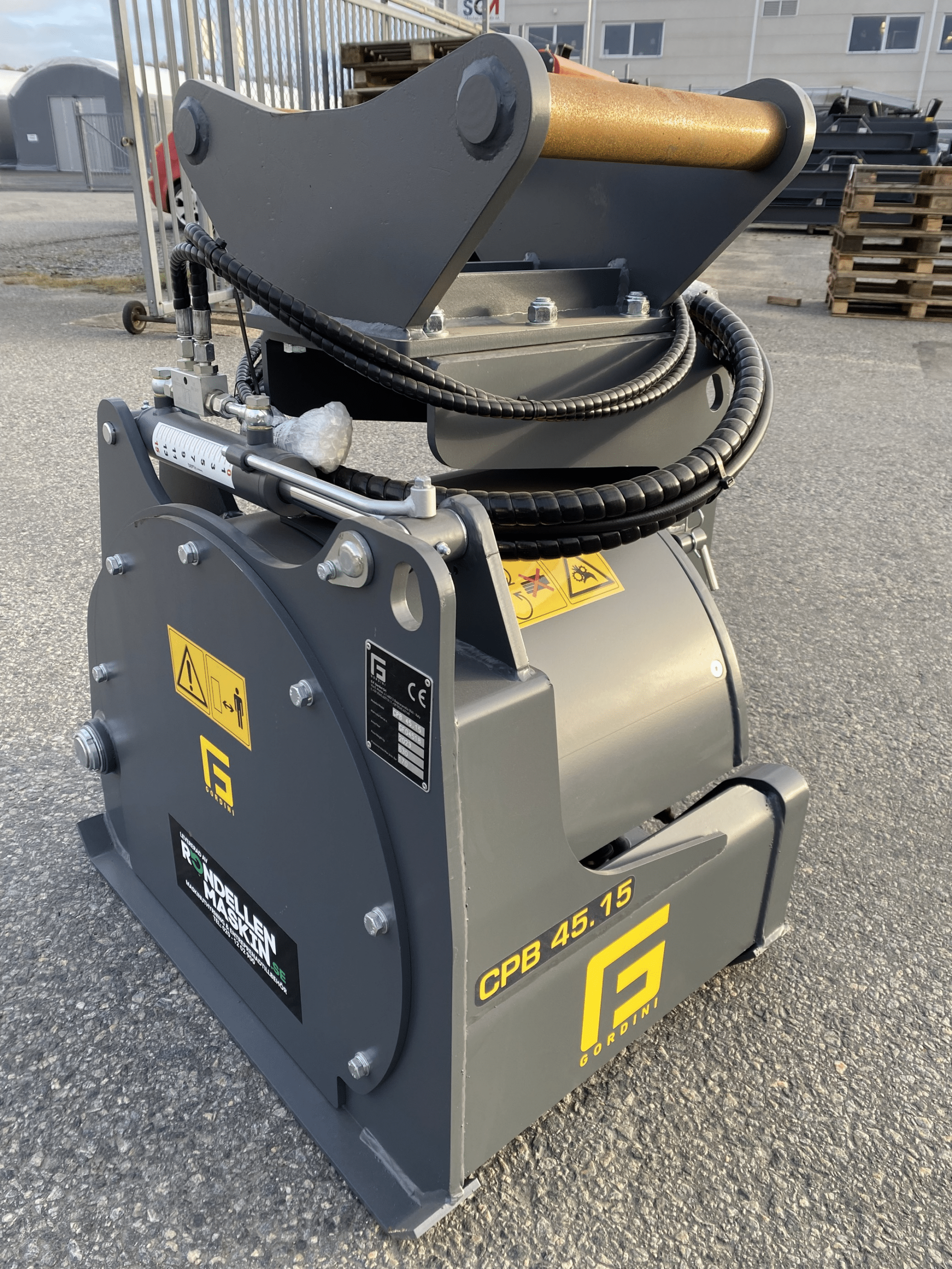 Gordini Asfaltsfräs CPB 45.15 med hydraulslangar & hyd. djupjustering - Image 18