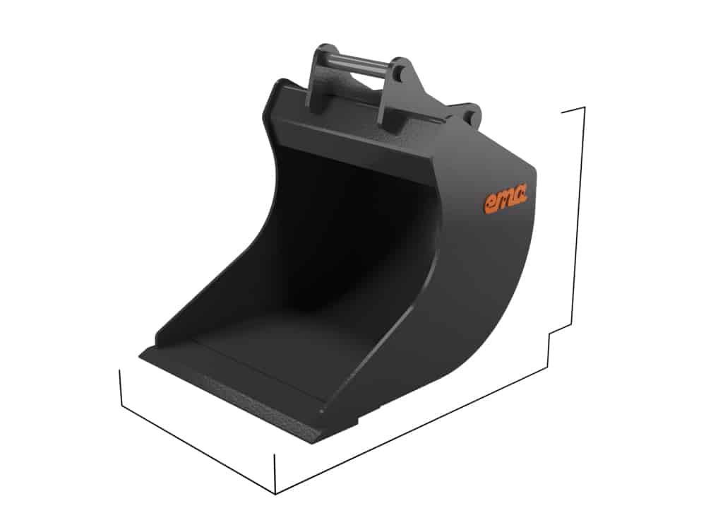 EMA Std Djupskopa 90L med blad - 500mm - S30/180 - Image 505