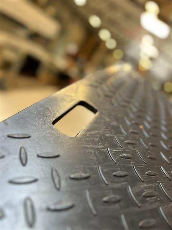 Körmatta / plastmatta för markskydd 2400x1200x15 mm - Image 4