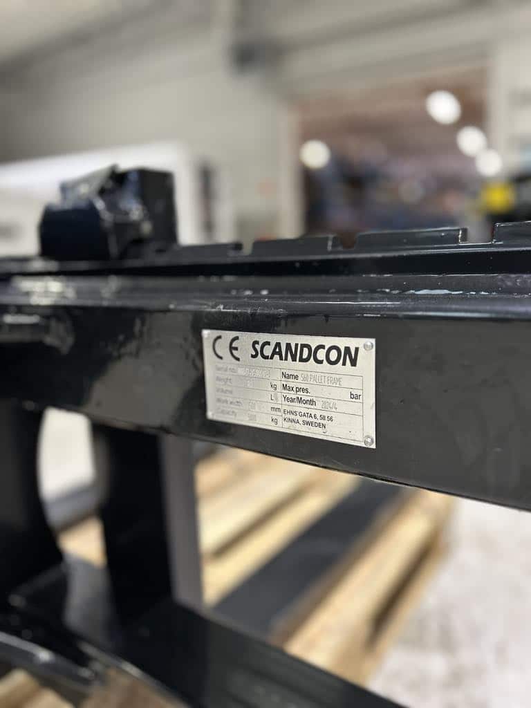 Gaffelställ S60 mek 5 Ton 1500mm (2-års garanti) - Image 26