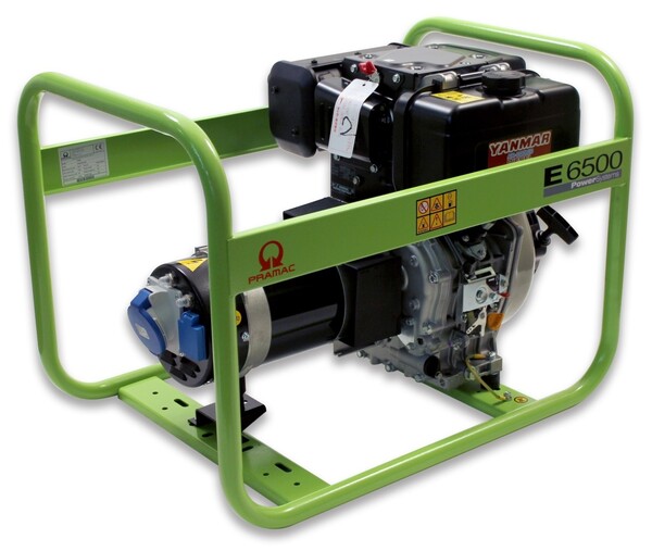 Pramac E6500 portabelt elverk 1-fas