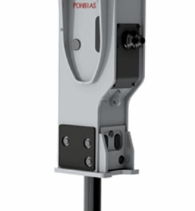 Pladdet hydraulhammare PDH81X automatsmörjning