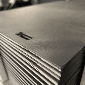 Körmatta / plastmatta för markskydd 2000x1000x15 mm