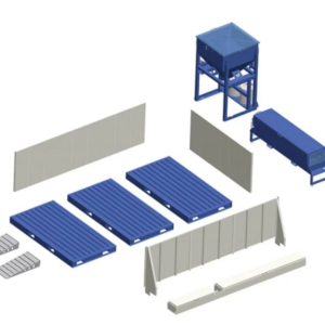 Pramac Tvättstation WR Typ D (6000x5700) 15000kg Tank STD (BCF) (5015B+7001F) GB