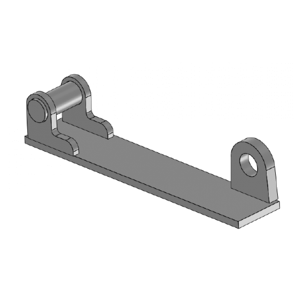 SE Redskapsfäste Terex 80-120 Vänster