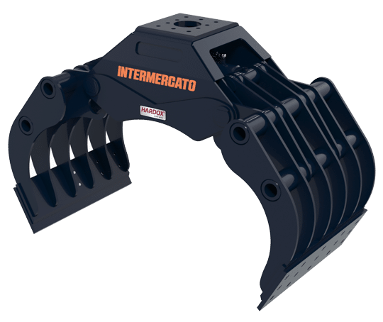 Intermercato Entreprenadgrip Sten/Sortering TG 35 EG-800 med S60-fäste