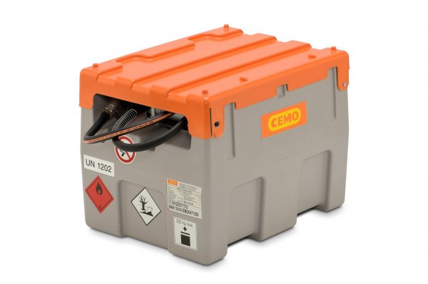 Cemo Transporttank Diesel Plast 200 Lit. 12V pump. 40 Lit/Min.