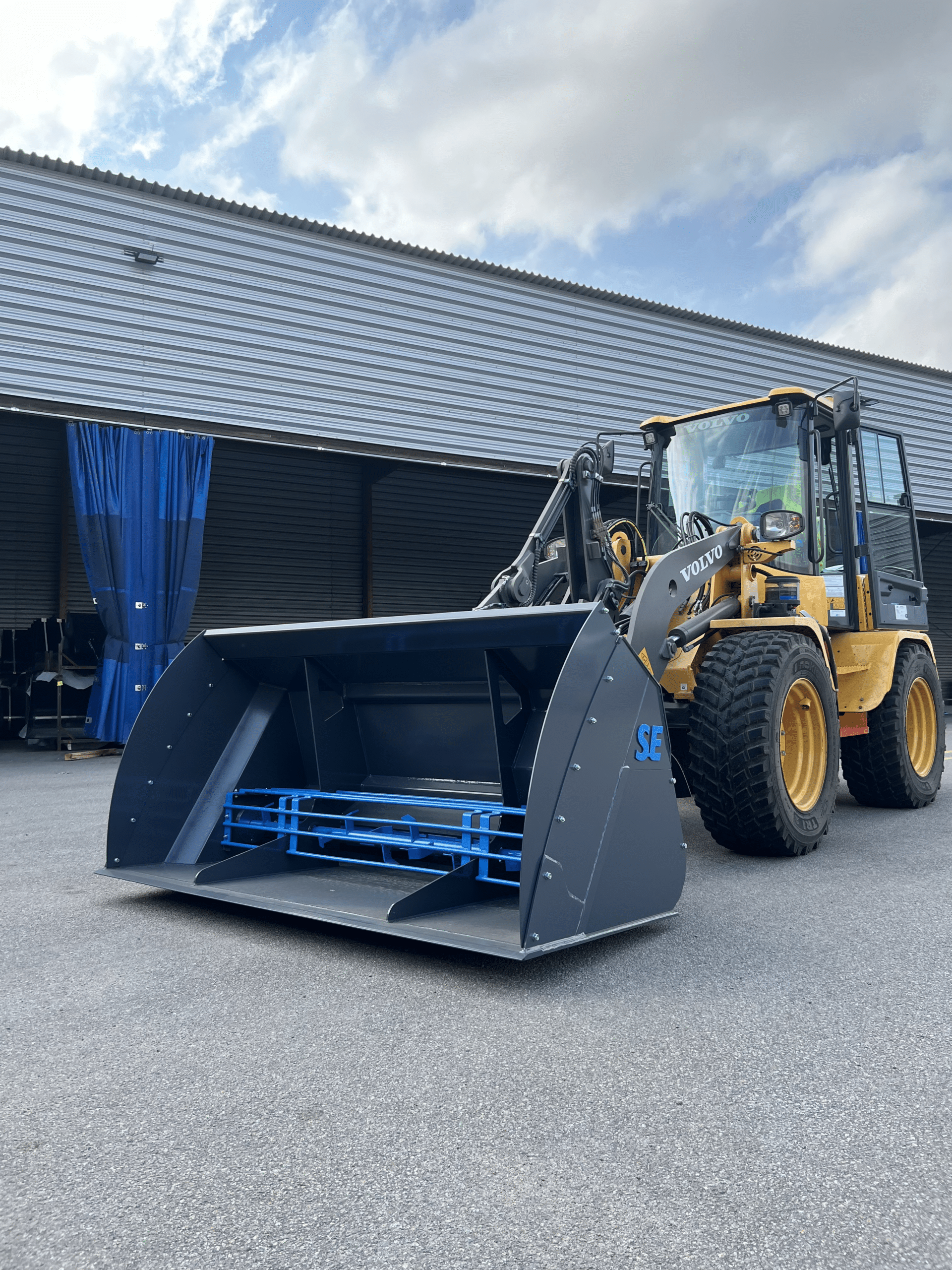 Sandspridarskopa Stora BM 1200L