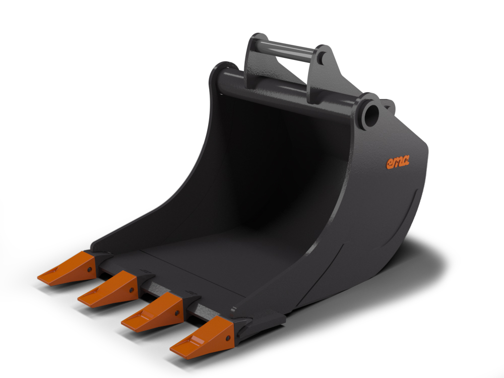 EMA Std Djupskopa 285L med tand - 700mm - Utan fäste