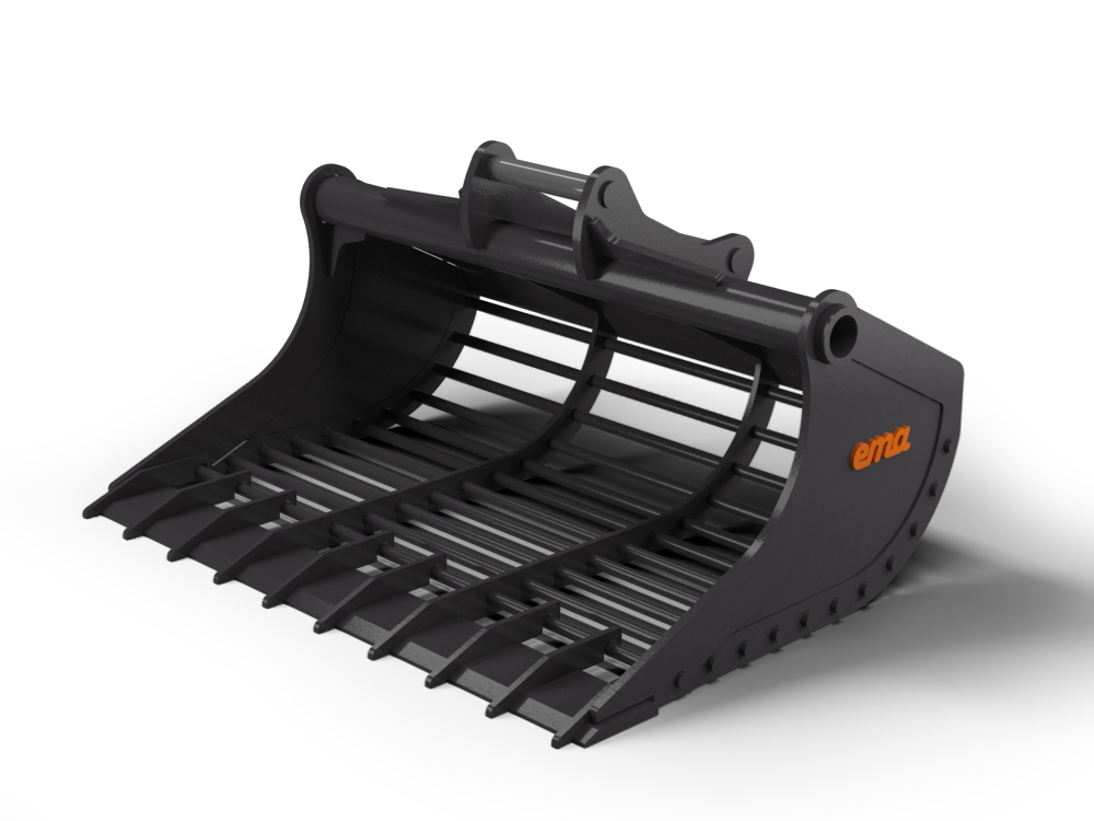 EMA HD Gallerskopa 650L med tand - 1500mm - S60