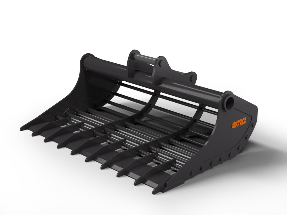 EMA Std Gallerskopa 150L med tand - 1000mm - S30/150