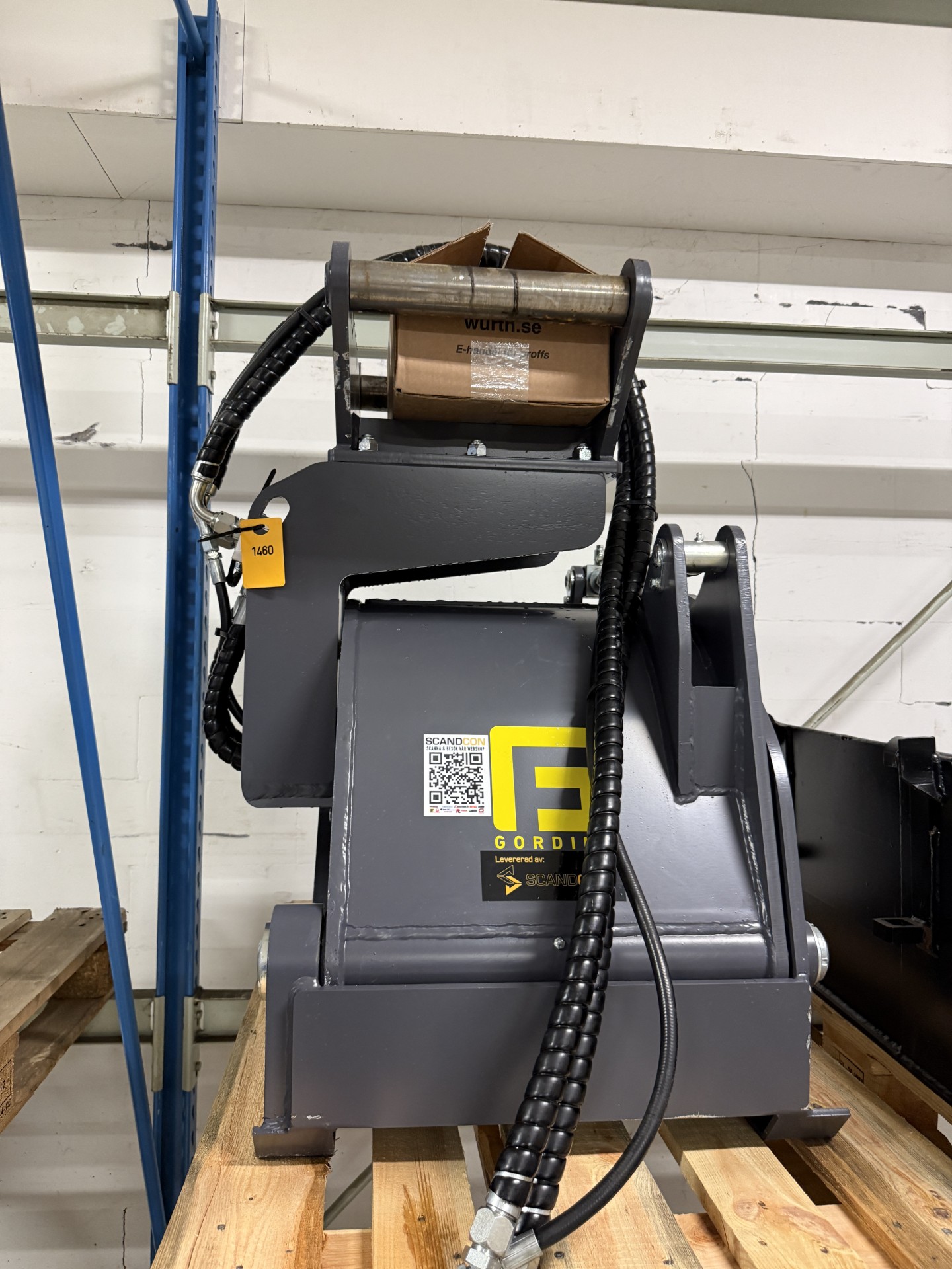 Gordini Asfaltsfräs CPB 45.15 med manuell höjdjustering