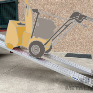 Aluminiumramp 1,6 ton/par 1,5 m Std utan kant M040B2/15