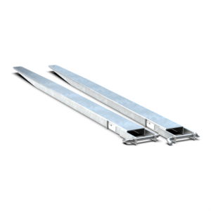 Förlängningsgaffel 2,5 ton 2,5m Galvad, för gaffel 100x40