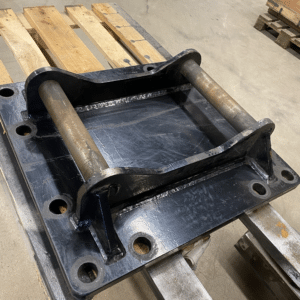 Platta med S60 fäste (hålbild till PDPC25)