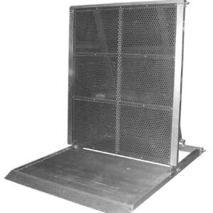 Aluminium publikbarriär