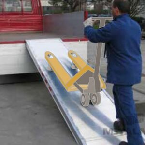 Aluminiumramp 1 ton 2,6 m Std utan kant  MPC2600.750.1000