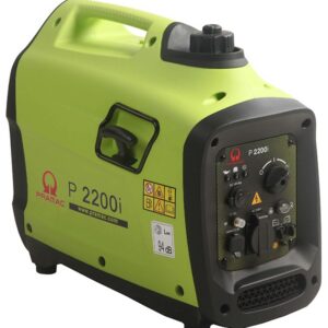 Pramac Elverk P2200i Inverter, 1,9 kW, enfas, 230V, 50Hz, manuell start / bensin