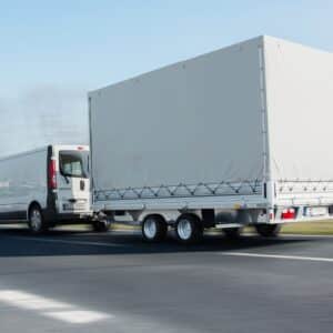 SySTEMA Flaksläp med kapell 2000 kg enkelaxel